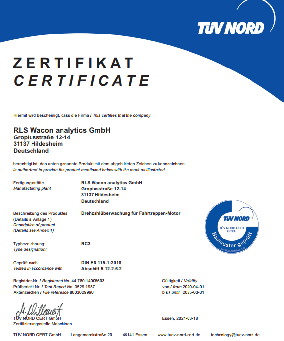 CE-Zulassung und TÜV-Zertifizierung